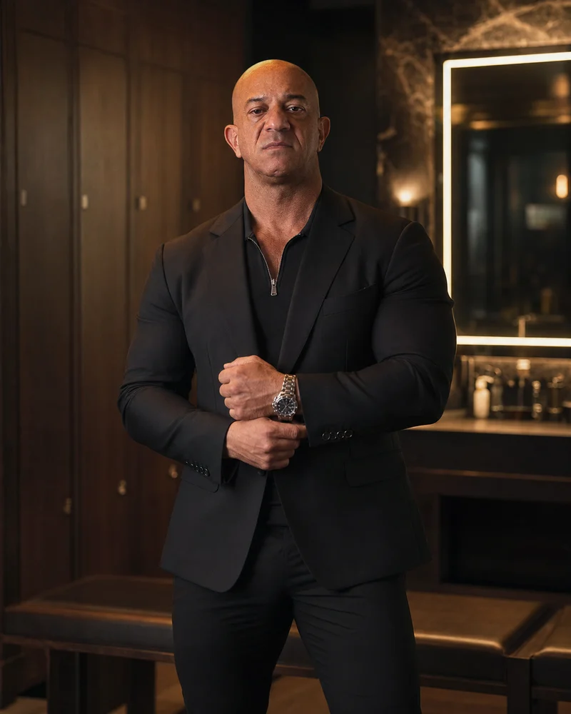 Akmal Kadri wearing a black jacket in a professional portrait.